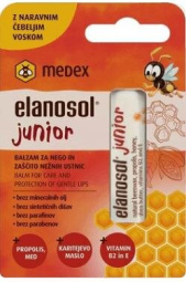 balzam za ustnice, elanosol junior, medex, 5,1 g