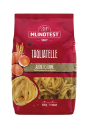 jajčne testenine tagliatelle, mlinotest, 400g