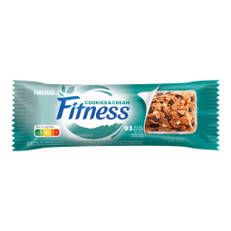 žitna ploščica fitness, cookies & cream, nestle