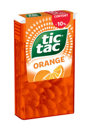 bonboni orange, tic tac, 54 g