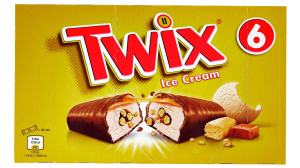 sladoled, twix, 6 x 34,2 g