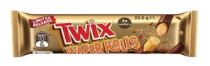 vafel rolice, twix, 22,5 g