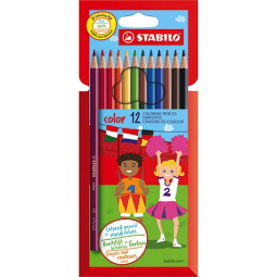 barvice stabilo color, 12 barvic