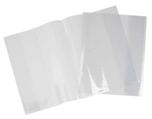 ovitek za zvezke a4, transparenten, target, 10/1