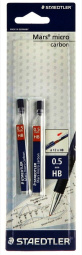 minice za tehnični svinčnik, mars micro, 0,5 hb, staedtler, 2/1