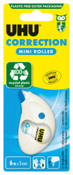 korektor mini roller, uhu, 5 mm x 6 m