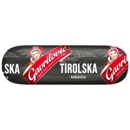 tirolska klobasa, gavrilović, pakirano, 350 g