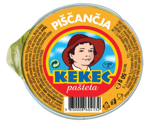 piščančja pašteta, kekec, 50 g