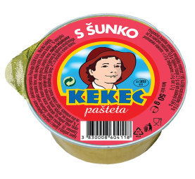 pašteta s šunko, kekec, 50 g