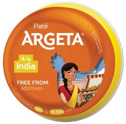 kokošja pašteta, a la india, argeta, 95 g