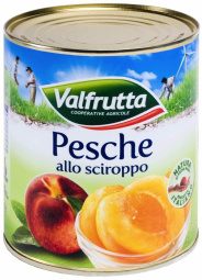 breskov kompot, valfrutta, 822 g