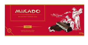 mlečna čokolada z rižem