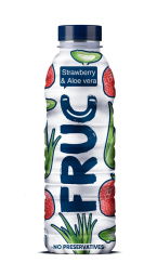 negazirana pijača, jagoda - aloe vera, fruc, 0,5 l