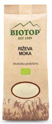bio riževa moka, biotop, 400 g