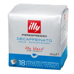 brezkofeinska kava v kapsulah illy