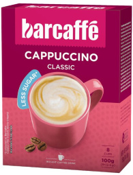 cappuccino z manj sladkorja, barcaffe, 100 g