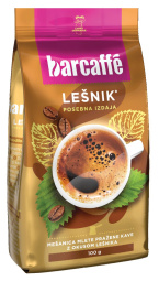 mešanica mlete pražene kave lešnik