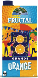 pijača pomaranča grande orange, fructal, 2l