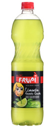 sirup z okusom limete in limonske trave, frupi, 1l