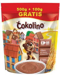 čokolino, lino, 500 g + 100 g gratis
