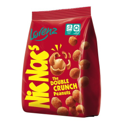 arašidi v hrustljavem pikantnem testu nic nac, lorenz, 125 g