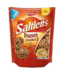 krekerji s super semeni pausen cracker saltletts, lorenz, 100g