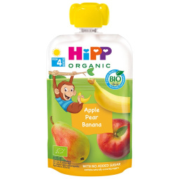 sadna blazinica z jabolkom, hruško in banano, hipp, 100 g