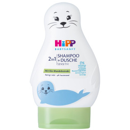 šampon & gel, babysanft, hipp, 200 ml