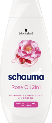 šampon za lase rose oil 2in1
