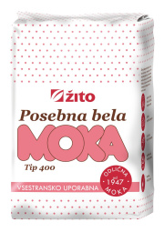 pšenična posebna bela moka t 400, žito, 5 kg