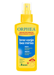 repelent proti klopom in komarjem brez vonja, orphea, 100 ml