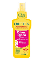 repelent, losjon proti komarjem in klopom za otroke, orphea, 50 ml