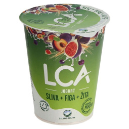 sadni jogurt, sliva, figa in žita, 1,2 % m.m., lca, 180 g