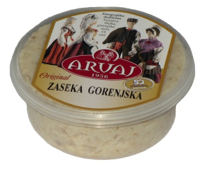 gorenjska zaseka, arvaj, 300 g, pakirano