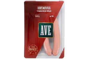 hrenovka v naravnem ovoju