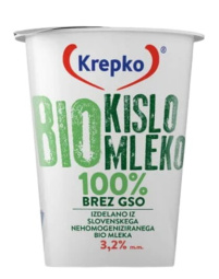 bio kislo mleko, 3,2 % m.m., krepko, 200 g