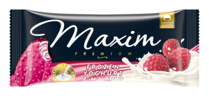 sladoled na palčki malina maxim premium, ljubljanske mlekarne, 100 ml