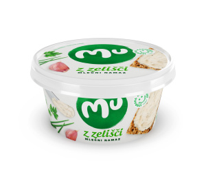 mlečni namaz z zelišči, mu, 140 g
