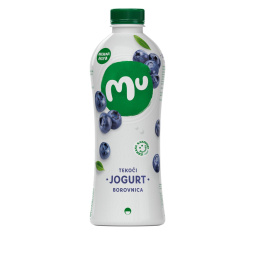 tekoči sadni jogurt, borovnica, 1,3 % m.m., mu, 1000 g