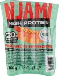 piščančje hrenovke high protein, njami