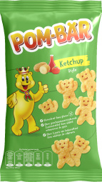 krompirjev flips z okusom kečapa pom-bär