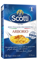 riž arborio za rižote, riso scotti, 1 kg