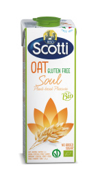 bio ovseni napitek, brez glutena, riso scotti, 1 l