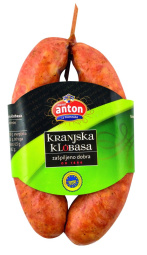 kranjska klobasa anton, pakrana, 230 g, meso kamnik