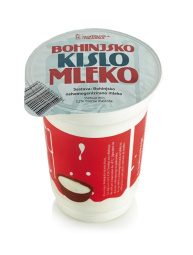 domače bohinjsko kislo mleko, 3,2 % m.m., bohinjski planšar