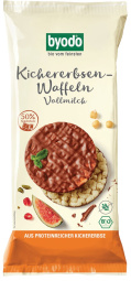 bio vaflji čičerika z mlečno čokolado