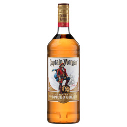rum captain morgan spiced gold, 1 l
