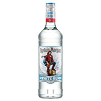 beli rum captain morgan white rum, 0,7 l