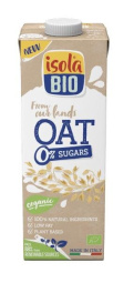 bio ovseni napitek brez sladkorjev, isola bio, 1l