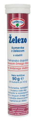 šumeče tablete železo, krüger, 14/1, 90g